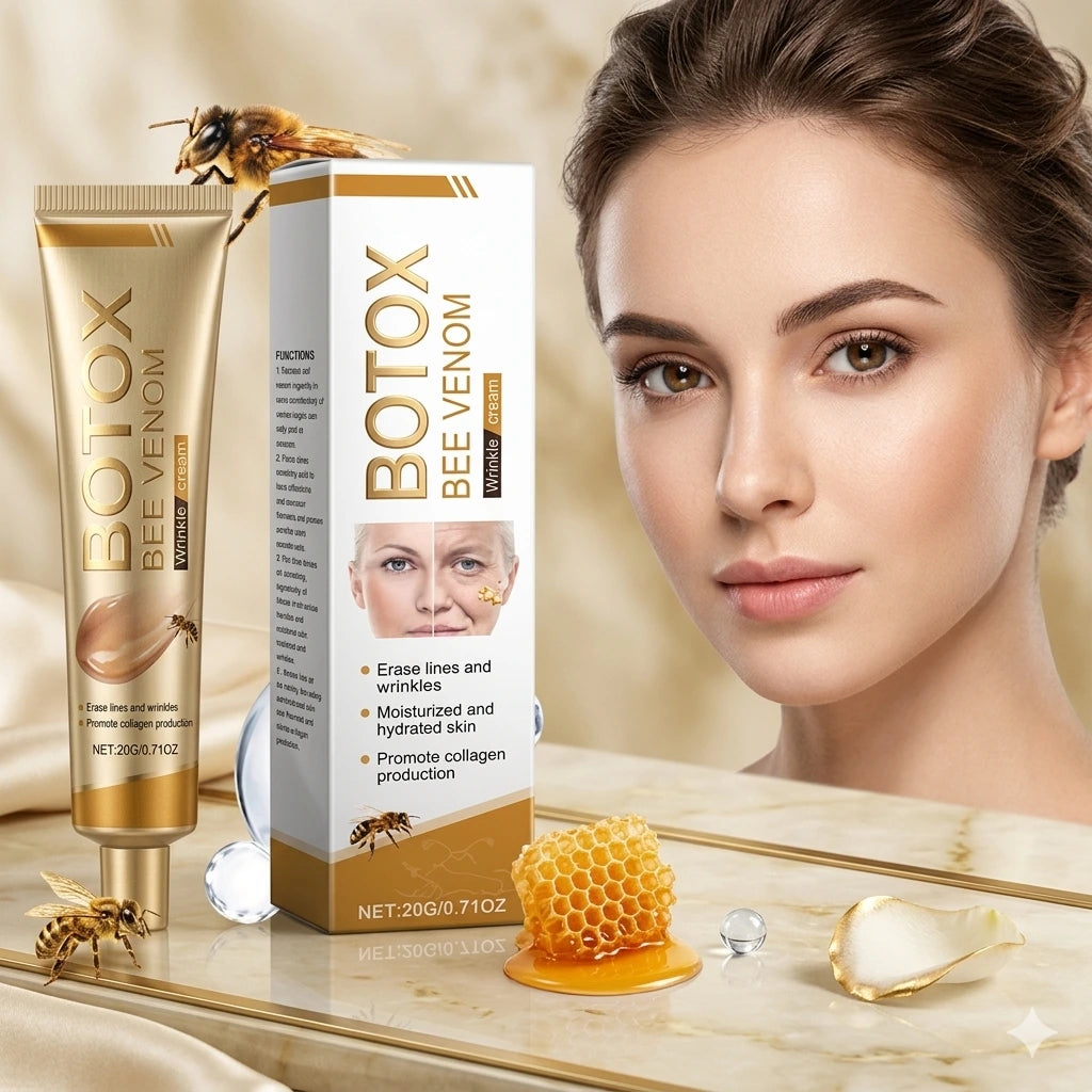 Bee Venom Botox Wrinkle Cream For Glowing And Youthful Skin