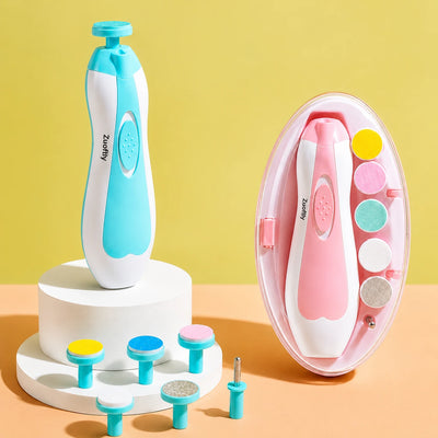 Electric baby nail clippers safe grooming tool for newborn and infant nail care UAE