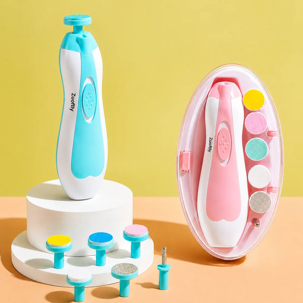 Electric baby nail clippers safe grooming tool for newborn and infant nail care UAE